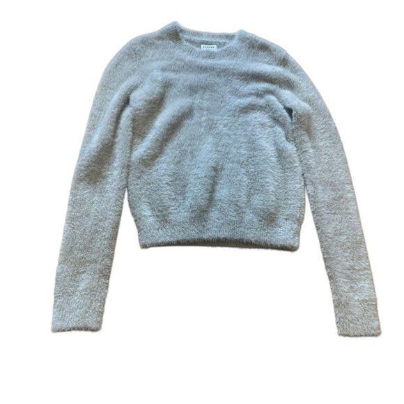 Aritzia Sunday Best Kitten Soft Fluffy Crewneck Sweater - Picture 3 of 8